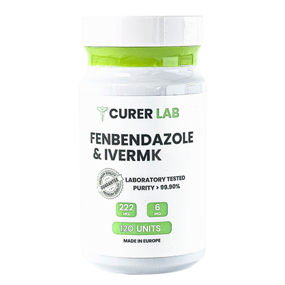 Fenbendazole 222 mg with IverMK 6 mg | Capsules | Purity > 99.90%