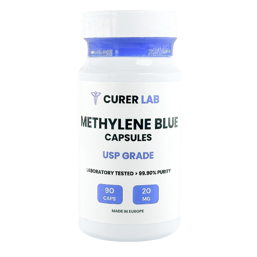 Methylene Blue USP 20 mg | Capsules | Purity > 99.90%